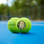 Best Grandpa Ever | Hand Lettered Photo Tennis Balls