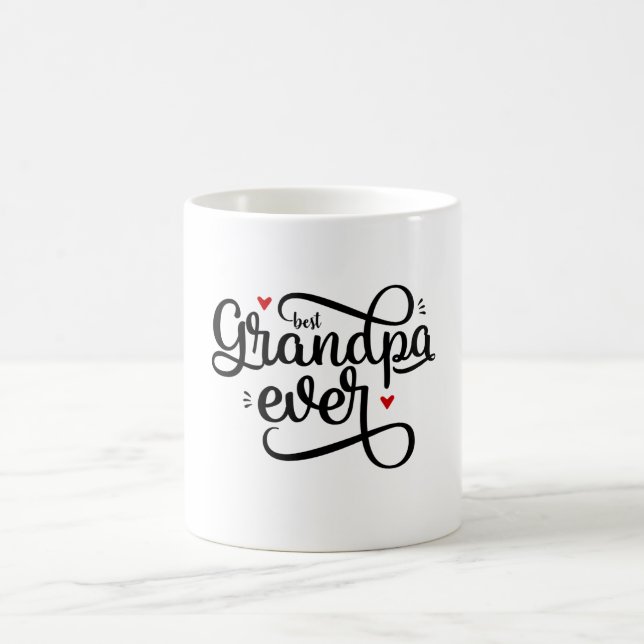Best Grandpa ever mug (Center)