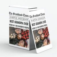 Best Grandpa Ever Personalized Newspaper Photo