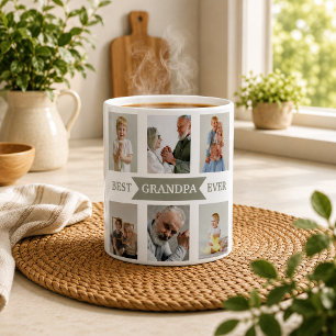 Best Grandpa Ever – Personalized Photos Mug