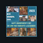 Best Grandpa Ever Photo Collage and Custom Text Acrylic Tray<br><div class="desc">Celebrate grandpa with this stylish Best Grandpa Ever Acrylic Tray! Featuring a beautiful photo collage and customizable text, this durable and glossy tray is perfect for serving snacks, drinks, or as a decorative keepsake. Ideal for Father’s Day, birthdays, or special occasions, it combines practicality with heartfelt personalization. A unique gift...</div>