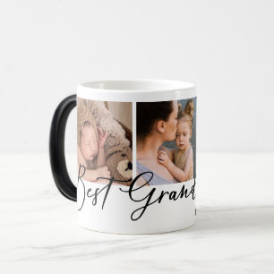 Best Grandpa Ever Photo Color Morph Mug