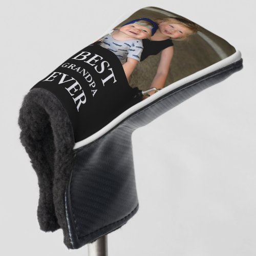 Best Grandpa Ever Photo Putter Golf Head Cover