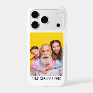 Best Grandpa Ever Photo Simple Grandad iPhone 17 Pro Case