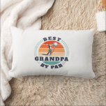 Best Grandpa Ever Retro Golf Dad Gag Fathers Day Lumbar Pillow<br><div class="desc">Retro Best Grandpa By Par design you can customize for dad, grandpa, stepdad, or husband of this cute golf theme pillow. Perfect gift for Father's Day or grandfather's birthday. The text "GRANDPA" can be customized with any dad moniker by clicking the "Personalize" button. Can also double as a company swag...</div>