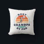 Best Grandpa Ever Retro Golf Gag Fathers Day Throw Pillow<br><div class="desc">Retro Best Grandpa By Par design you can customize for the recipient of this cute golf theme pillow. Perfect gift for Father's Day or grandfather's birthday. The text "GRANDPA" can be customized with any dad moniker by clicking the "Personalize" button. Can also double as a company swag if you add...</div>