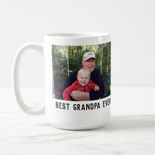 best grandpa ever simple coffee mug