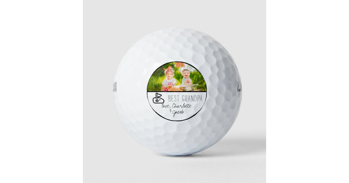 Download Best Grandpa | Father's Day Photo Golf Balls | Zazzle.com