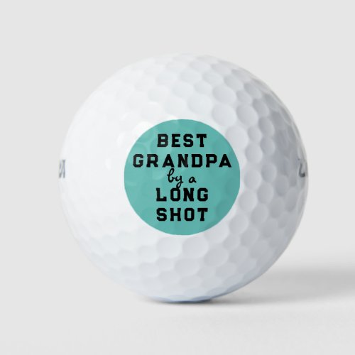 Best Grandpa Gift Golf Balls