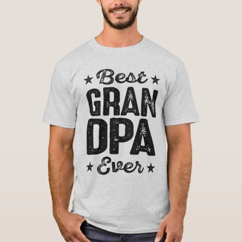 Best Grandpa Gifts T_Shirt