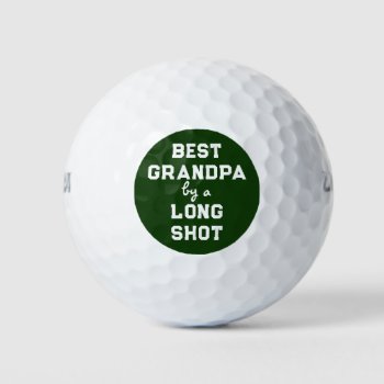 Best Grandpa Humor Golf Balls by partygames at Zazzle