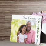 Best Grandpa in the Universe Photo Plaque<br><div class="desc">Personalize this modern photo gift for your grandpa (papa, grandad etc). The template is set up ready for you to add your own photo and edit the sample wording if you wish. Sample text currently reads "Best Grandpa in the universe". The design has a smart color palette of palm green...</div>