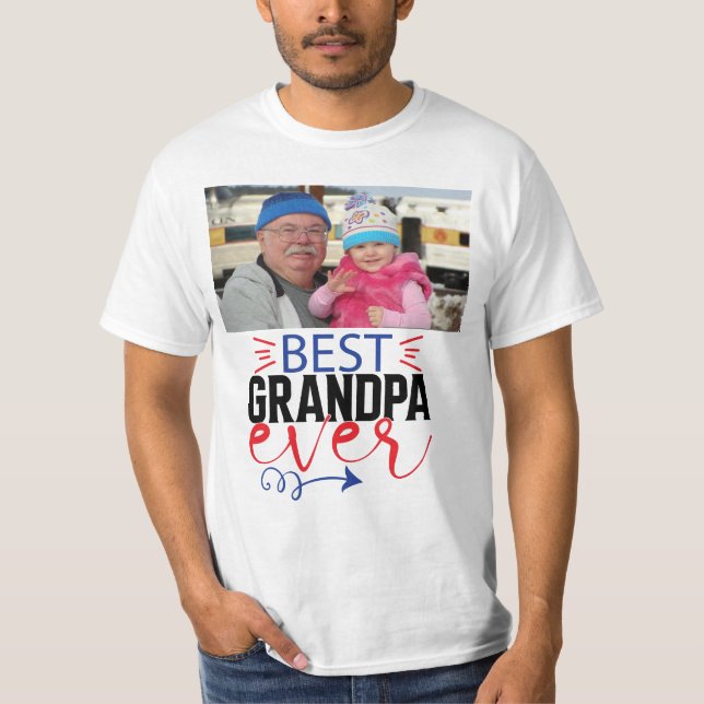 Best Grandpa T-Shirt (Front)