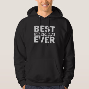 Best Grandpapa Ever  Fathers Day Grandpapa Hoodie