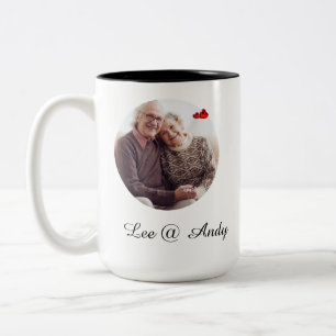 Best Grandparents Custom Photo Name Mug