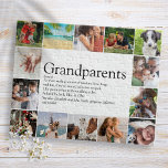 Best Grandparents Ever Definition 14 Photo Jigsaw Puzzle<br><div class="desc">14 photo collage jigsaw for you to personalise for your special grandparents to create a unique gift. A perfect way to show them how amazing they are every day. Designed by Thisisnotme©</div>