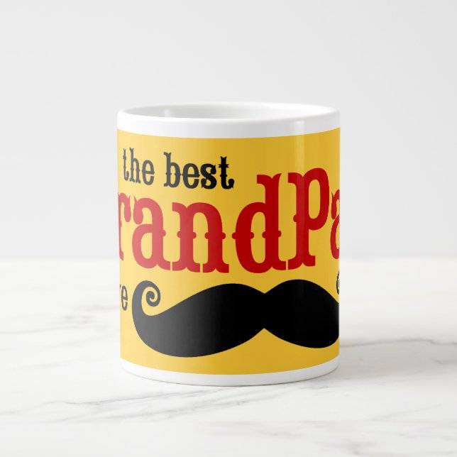 Best Grandpas Have Mustaches Specialty Mug (Front)