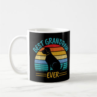 Best Grandpaw Ever For Dog Grandpa Coffee Mug