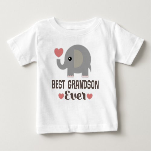Best Grandson Ever Outfit Baby T_Shirt