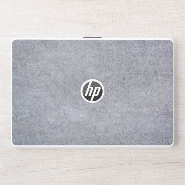 Best Gray Design HP Laptop Skin (Front)