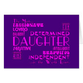 Best & Greastest Daughters Birthdays : Qualities (Front Horizontal)