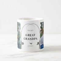 Best Great Grandpa Ever Fishing Rod Photo Mug