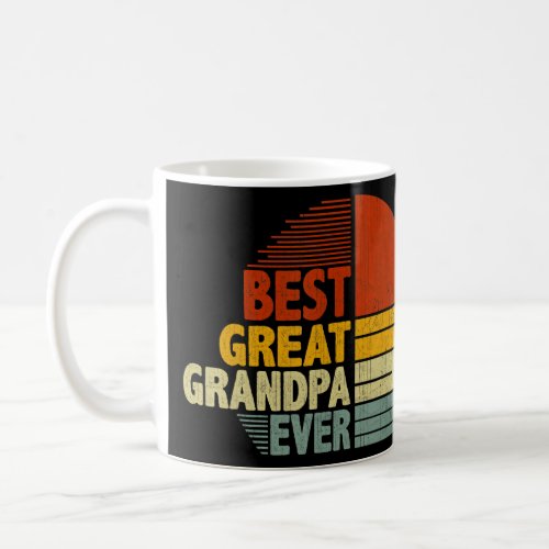 Best Great Grandpa Ever Graphic Funny Cool Father Coffee Mug