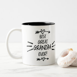 Best Great Grandpa Ever Two-Tone Coffee Mug