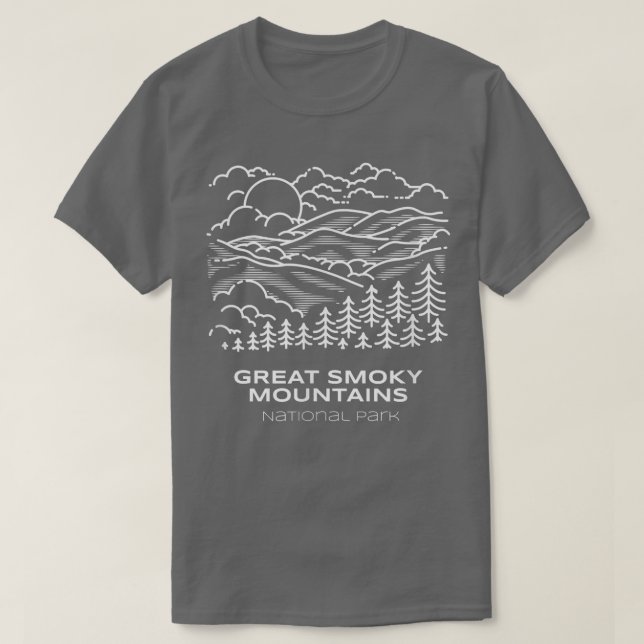 Best Great Smoky Mountains National Park Hike  T-Shirt (Design Front)