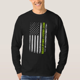 Best Great Uncle Ever 4th Of July American Patriot T-Shirt