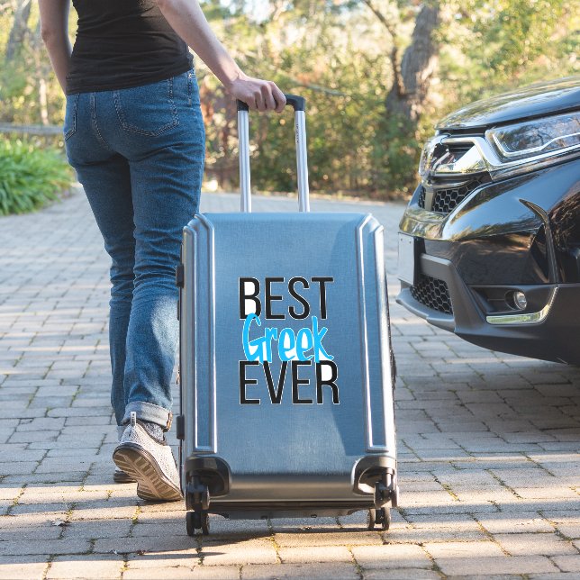 Best Greek Ever  Sticker (Suitcase Insitu)