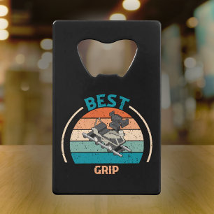 Best Grip Retro - Film Crew Gift  Credit Card Bottle Opener