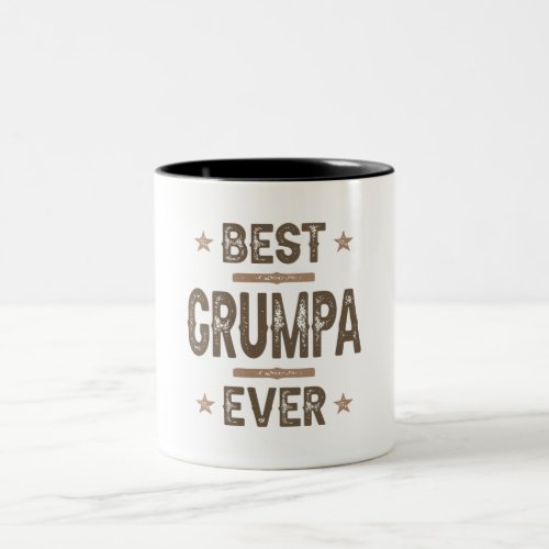 Best Grumpa Ever  Two_Tone Coffee Mug