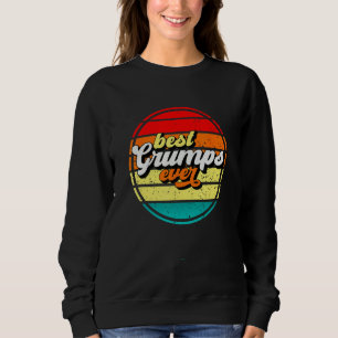 Best Grumps Ever Father Day Grandpa Retro Vintage  Sweatshirt