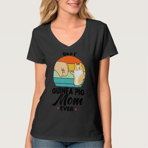 Best Guinea Pig Mom Ever Pets T_Shirt