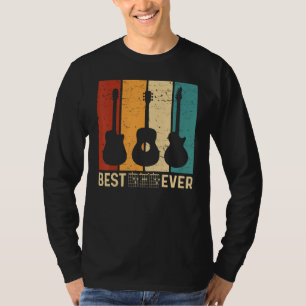 best guitar dad ever chords best dad guitar dad Re T-Shirt