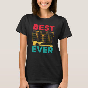 Best Guitar Dad Ever Musician Papa T-Shirt