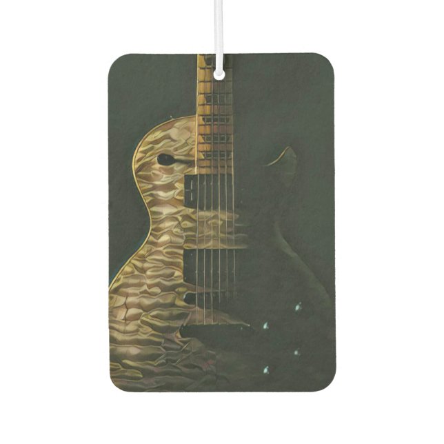 Best guitarist ever air freshener (Front)