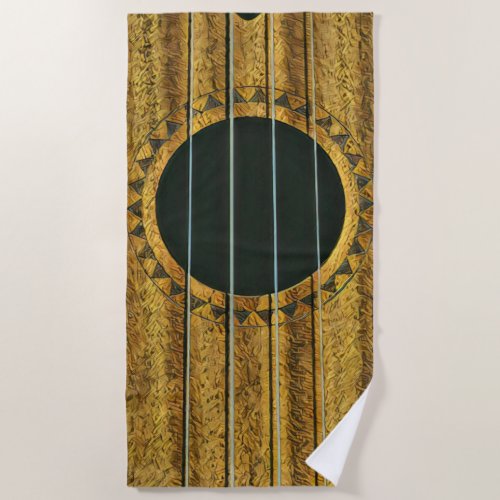 Best guitarist ever beach towel