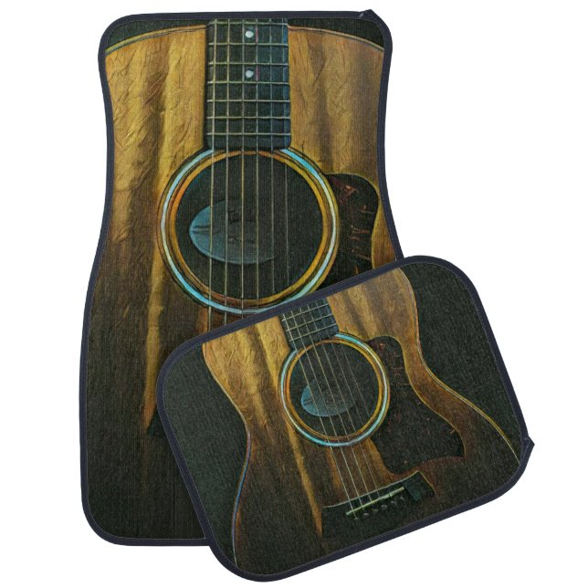 Best guitarist ever car floor mat (Set)