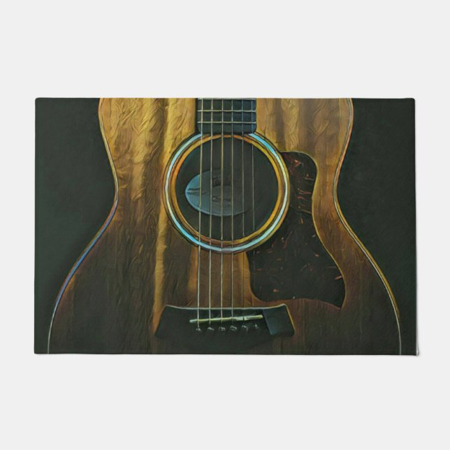 Best guitarist ever doormat (Front)