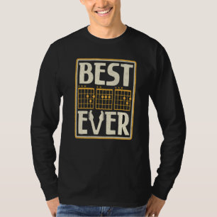 Best Guitarist Ever Guitar Chord Retro Vintage Mus T-Shirt