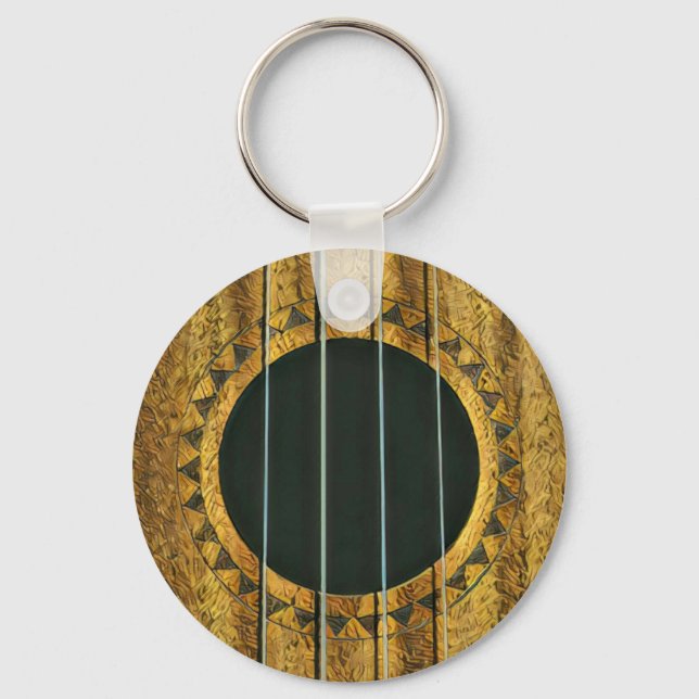 Best guitarist ever keychain (Front)