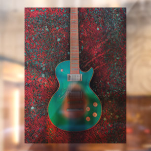 Best guitarist ever window cling