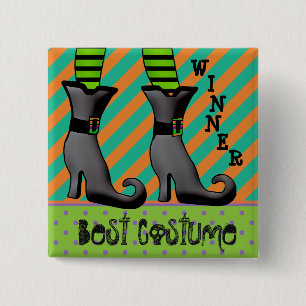 Best Halloween Costume Winner Button