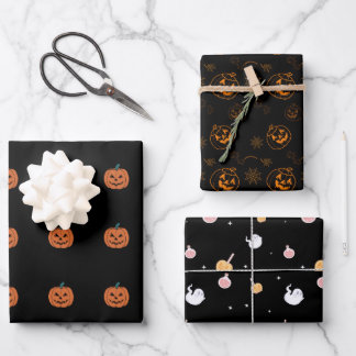 Best Halloween  Wrapping Paper Sheets
