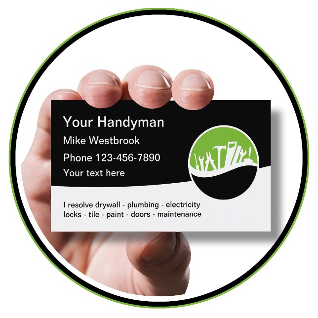 Best Handyman Business Cards (Creator Uploaded)