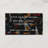Best Handyman Tools Design Business Card (Front)