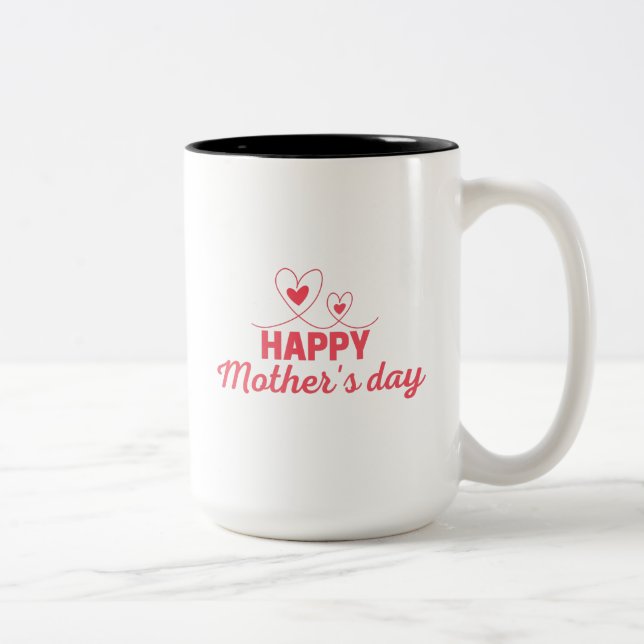 Best Happy Mother's Day Two-Tone Coffee Mug (Right)