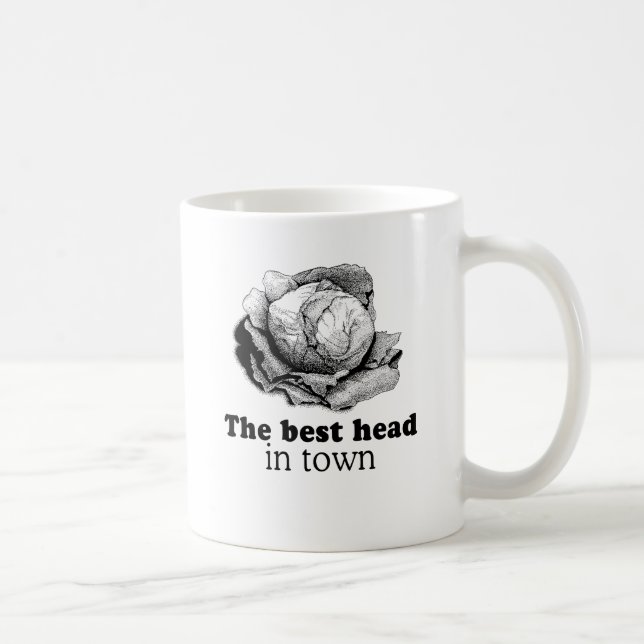 BEST HEAD IN TOWN COFFEE MUG (Right)